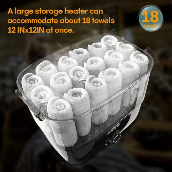 Towel Steamer-Hot Towel Warmer for Facials, Spa, Barbers, Massage - Image 2